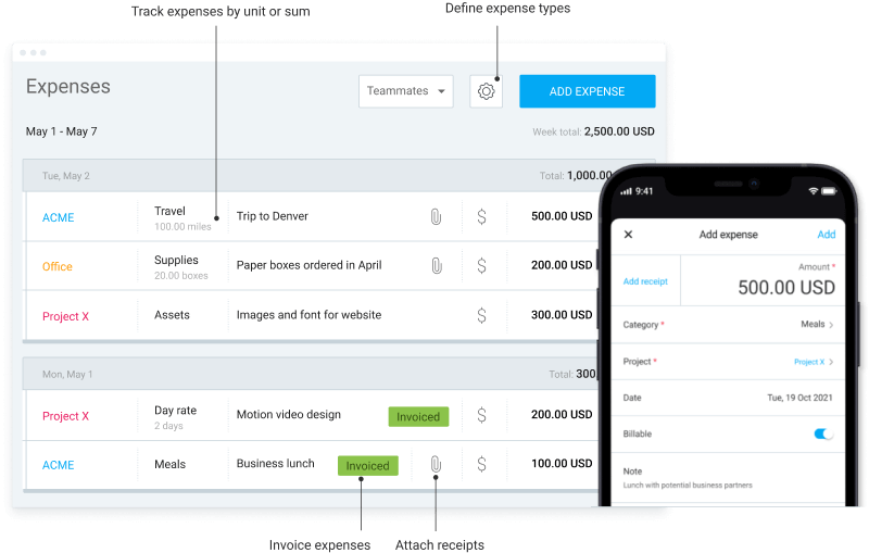 business expense app