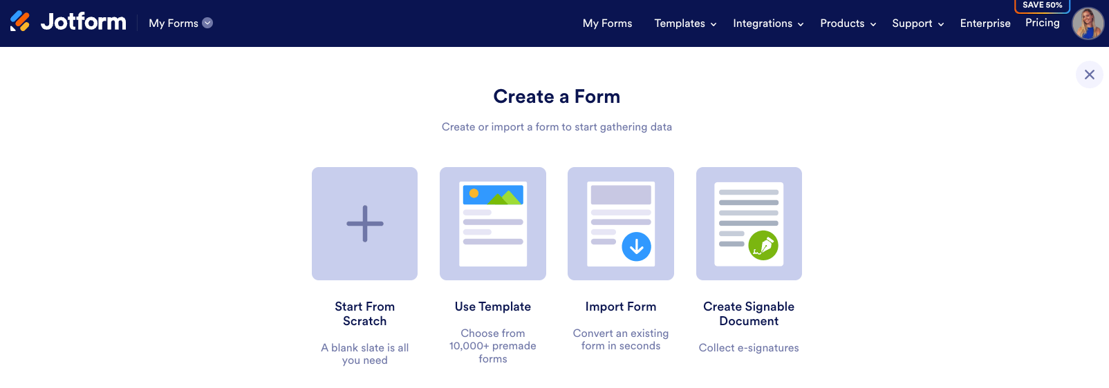 Jotform HR software